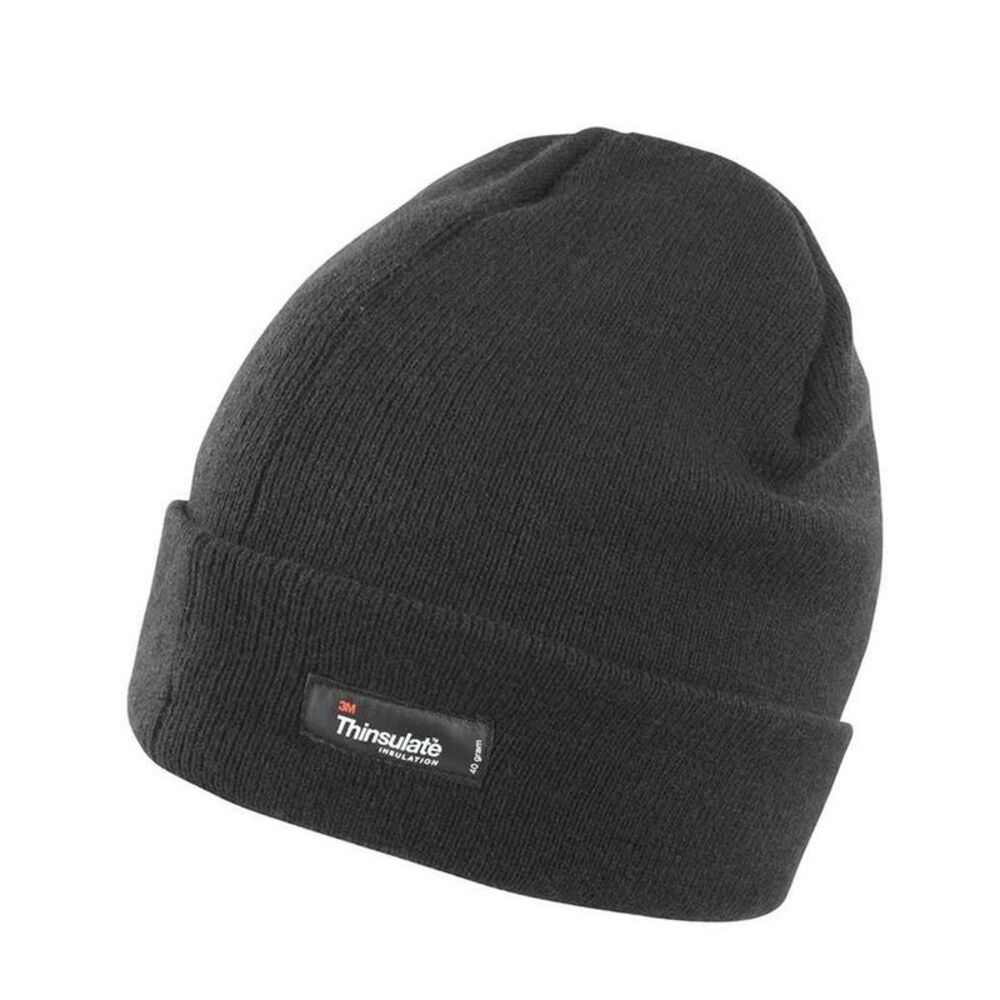 Result Winter Essentials Thinsulate Winter Hat / Black